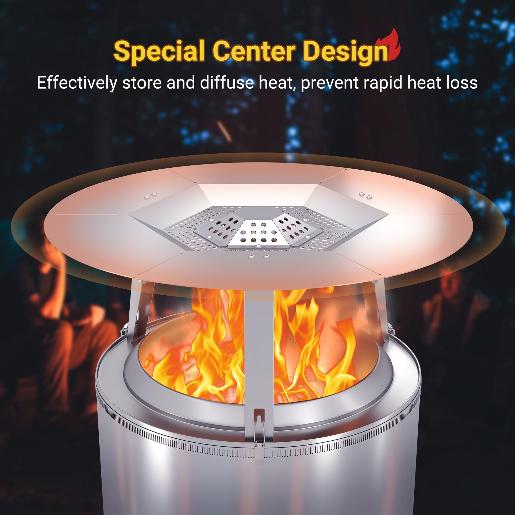 SOLO STOVE HEAT DEFLECTOR Ranger用 新品 Solo Stove Ranger Deflector (SSRANDEF) - BBQ World
