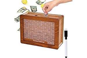 Wooden Piggy Bank for Adults: A Fun and Motivational Savings Journey