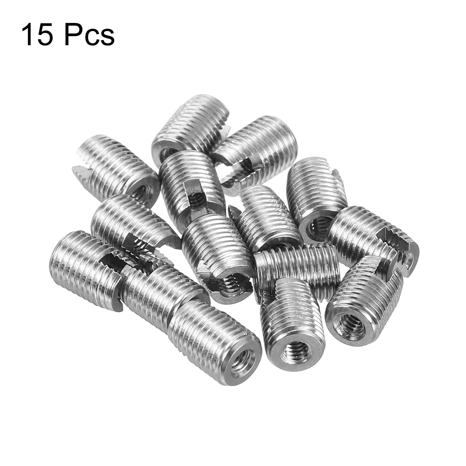 20 Stück Selbstschneidende Gewindeeinsätze M2 X M4,5 X 6mm - 303 Edelstahl Reparatur-Einsätze