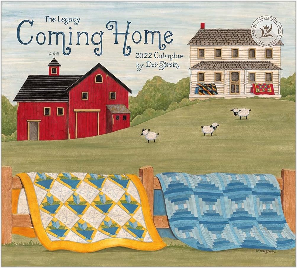 Legacy Publishing Group, Coming Home 2022 Wall Calendar