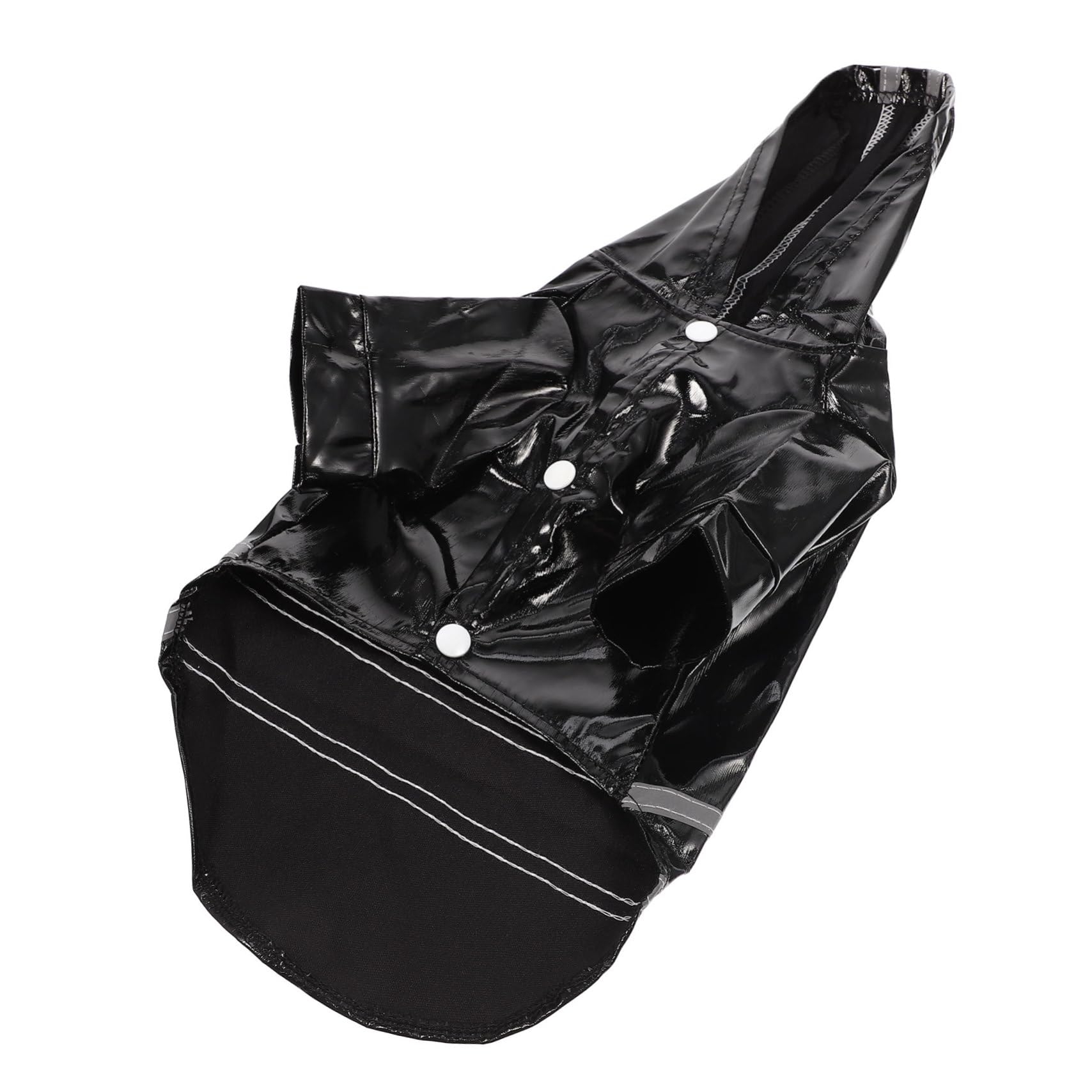 GALPADA Dog Raincoat Reflective Jacket for Dogs Lightweight Compact Design Stylish Poncho for Outdoor Activities for Walking and Jogging