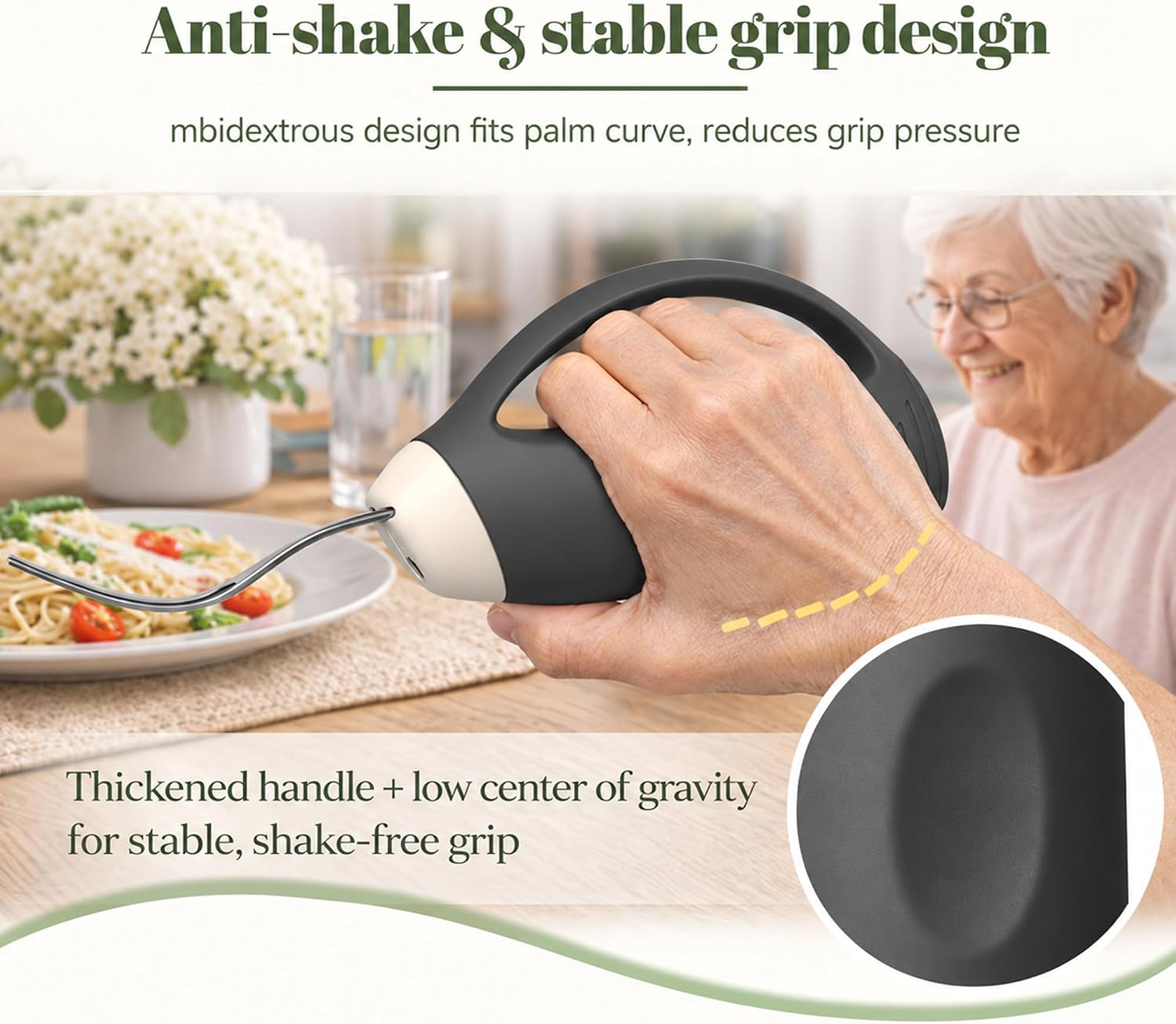 Weighted Adaptive Utensils for Elderly Hand Tremors Parkinsons Daily Living