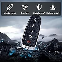 Vista 4 de Llavero apto para Ford Explorer Edge 2011-2015, control de entrada remota inteligente sin llave con arranque remoto para Taurus Focus Expedition