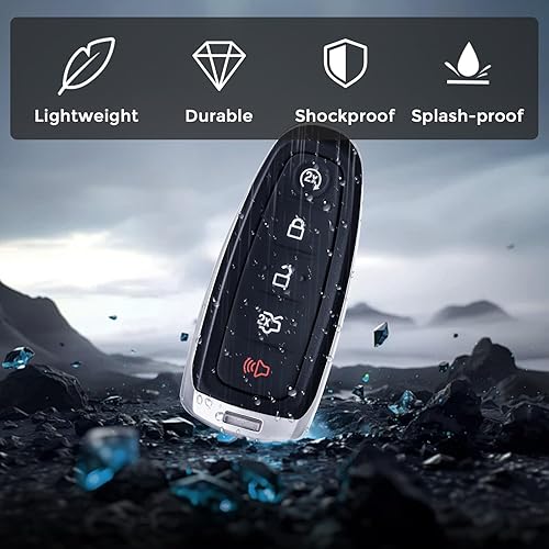 Miniatura 4 de Llavero apto para Ford Explorer Edge 2011-2015, control de arranque remoto inteligente sin llave para Taurus Focus Expedition Flex 2013-2019 Focus