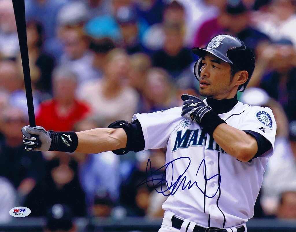 お礼や感謝伝えるプチギフト シアトル マリナーズ イチロー選手 直筆サイン入りフォトフレーム 記念グッズ