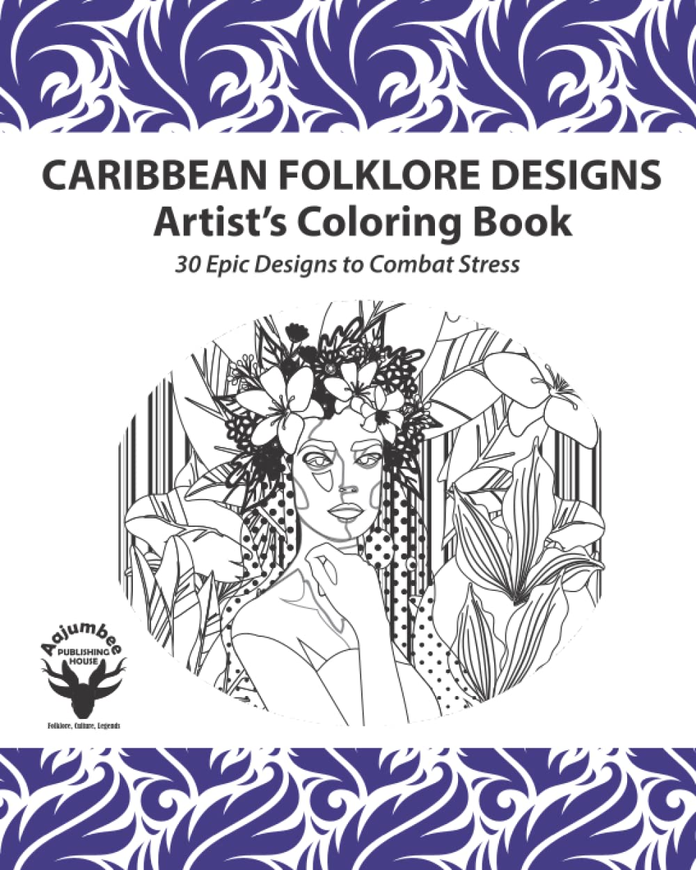 Caribbean Folklore Designs: Artist's Coloring Book