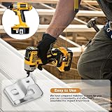 Clips de cinturón para herramienta Dewalt de 20 V, clip Dewalt 6 piezas de repuesto para herramientas Dewalt de 20 V Max, clips de acero inoxidable 304 para herramientas eléctricas Dewalt