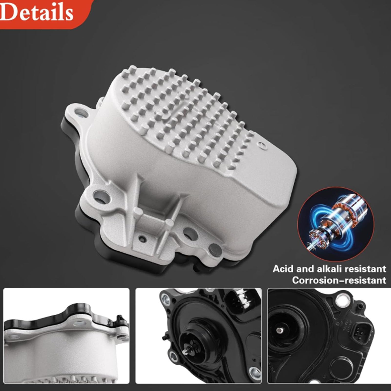 GLOGLOW Pompy Wodne Pompa Płynu Chłodzącego OEM 192005K0A01 Bezpośredni Zamiennik 2014 do 2022 CR V 2021 do 2022 Clarity Insight Elektryczna Pompa Wodna Silnika z uszczelką elektroniczną