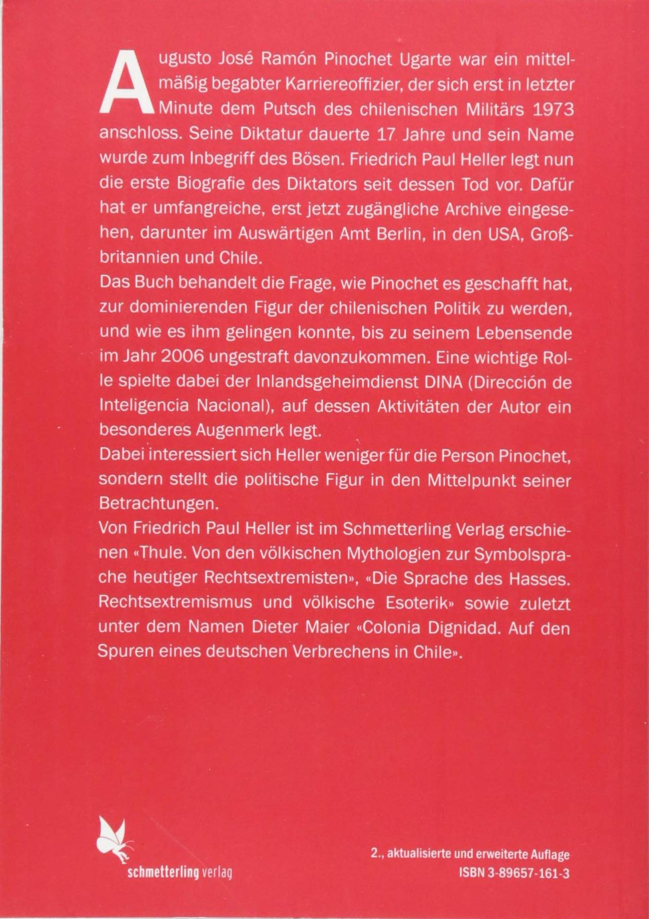 Pinochet: Eine Täterbiografie in Chile