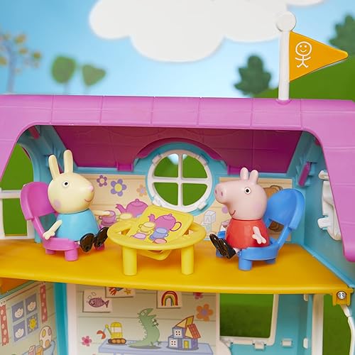 Miniatura 8 de Peppa Pig Club Kids - Juego solo para niños de juguete preescolar; efectos de sonido; incluye 2 figuras, 7 accesorios; a partir de 3 años