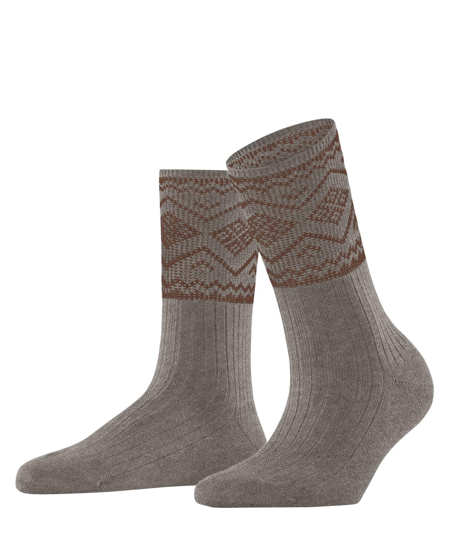 ESPRIT Damen Selbu Shimmer Socken atmungsaktive biologische nachhaltige Baumwolle gemustert 1 Paar