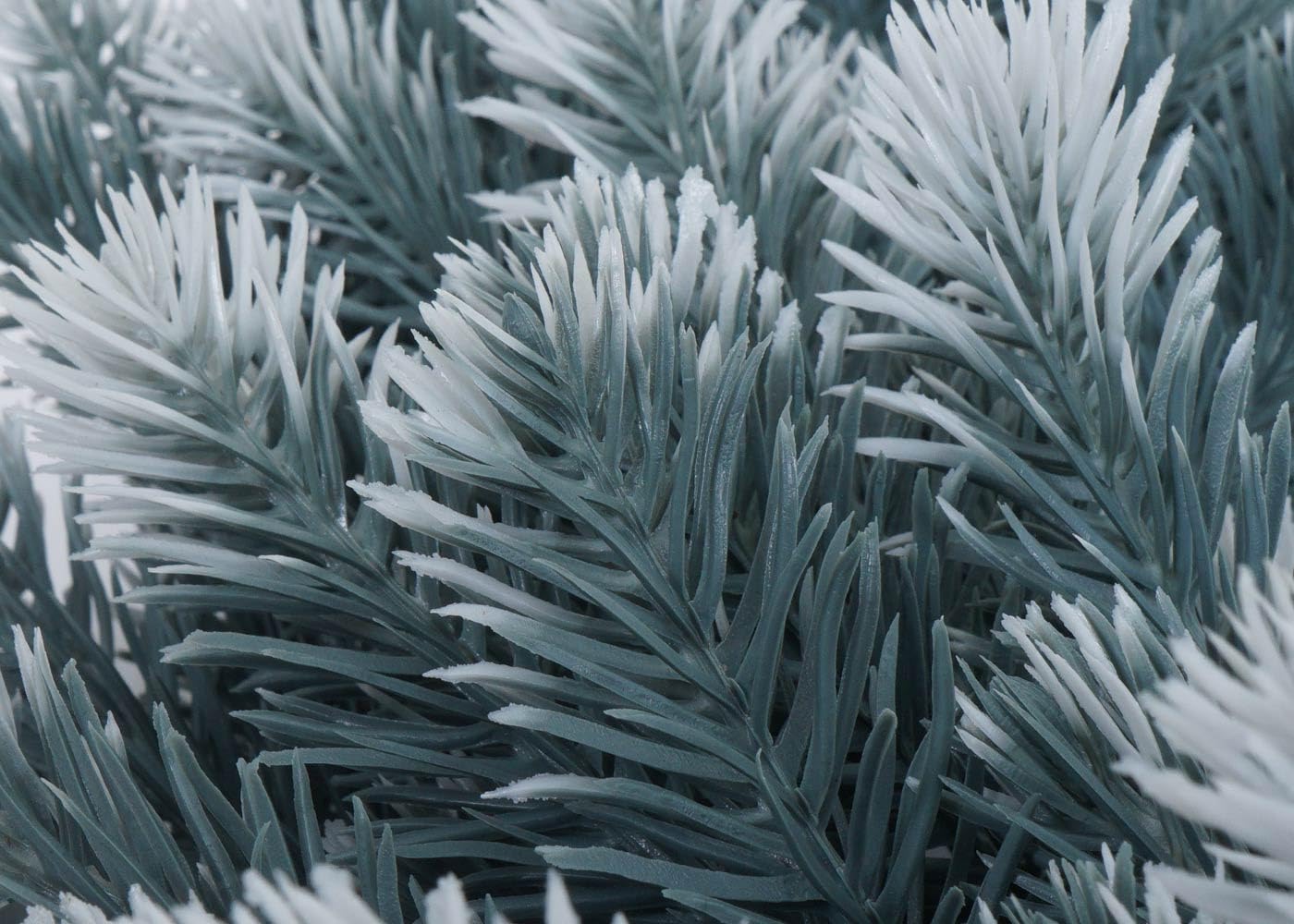 Couronne Artificielle HWC-O98 Ø 60 cm Sapin avec Neige