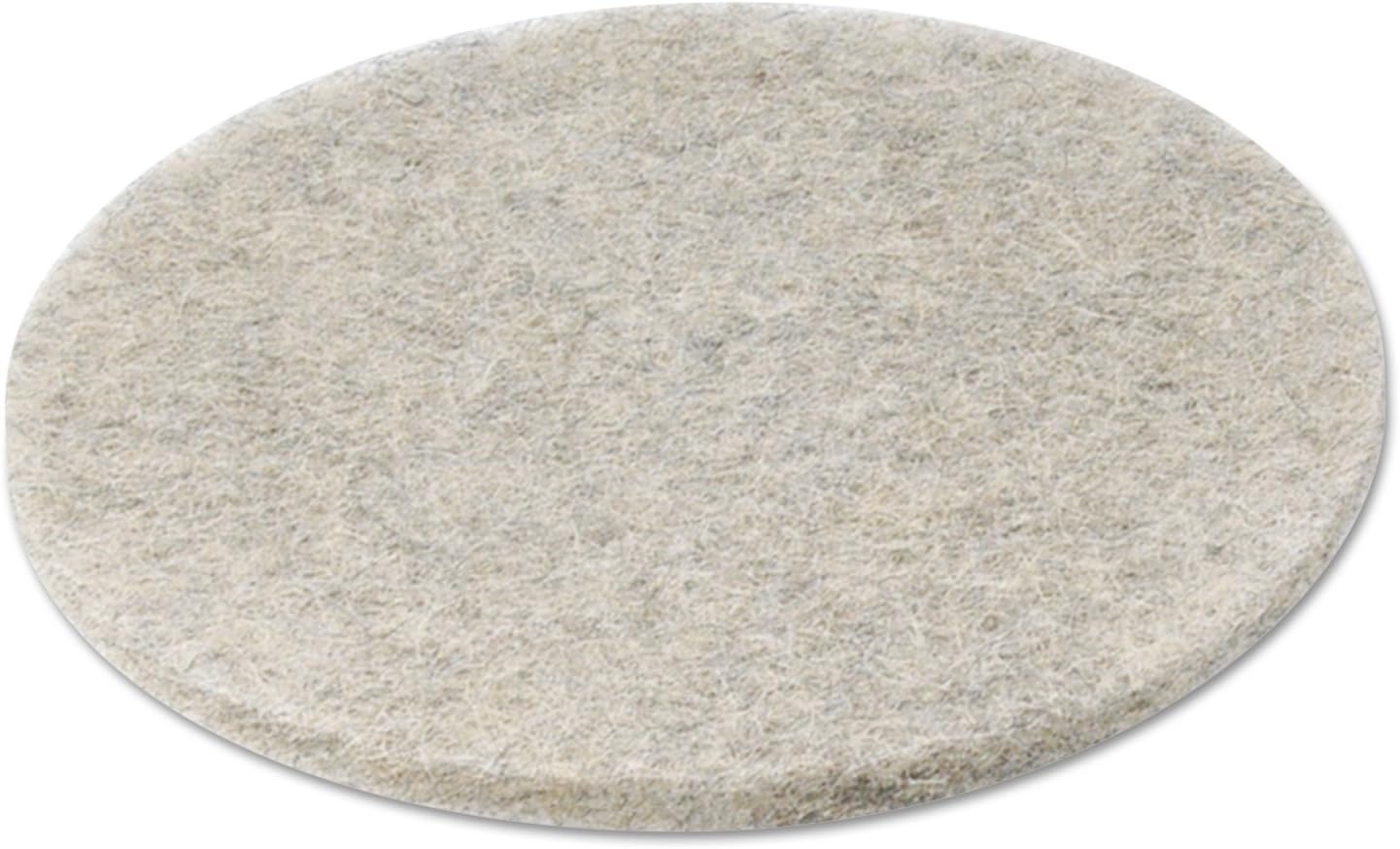 Boardwalk 4020NHE Natural Hair Extra High-Speed Floor Pads, Natural, 20" Diameter (Case of 5)