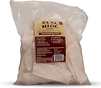 REALHIDE Premium Rawhide Chips: All-Natural Grass-Fed Beef Hide Dog Chews, Long-Lasting for Small/Medium/Large Dogs, 1 lb