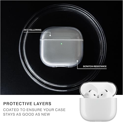 Miniatura 4 de Native Union (Re) Funda transparente para AirPods 4 – 100% reciclado – Soporta carga inalámbrica – Compatible con AirPods 4
