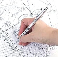 Vista 3 de Pentel GraphGear 1000 - Lápiz de dibujo automático (0.3mm), acentos negros, 1 unidad (PG1013G)