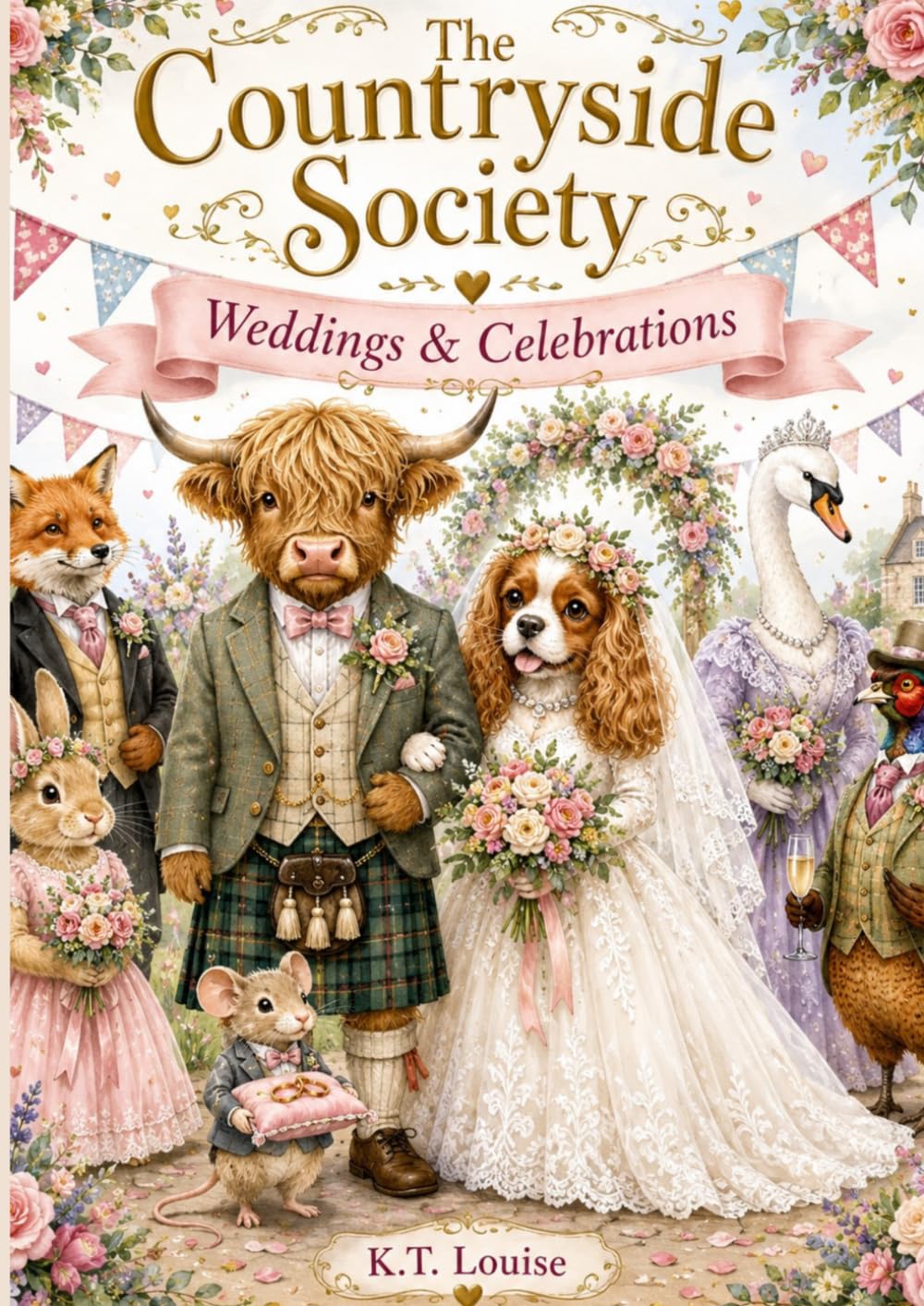 The Countryside Society Weddings & Celebrations: Colouring Book