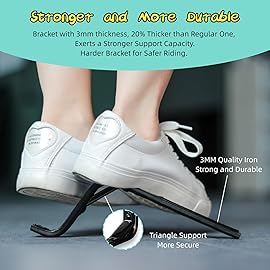 PRUNUS Flash BIKE Training Wheels for 12 14 16 18 20 Inch.Training Wheels for Kids Bike is Heavy Duty.Bicycle Training Wheel is Suitable Single Speed Bike