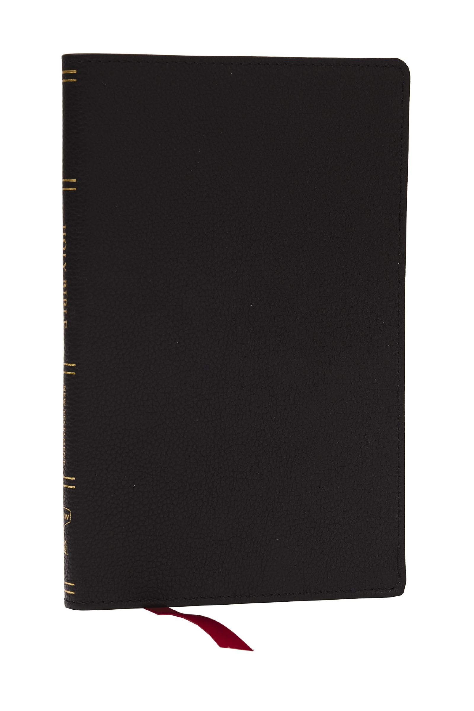 KJV, Personal Size New Testament, Black Genuine. Nelson**
