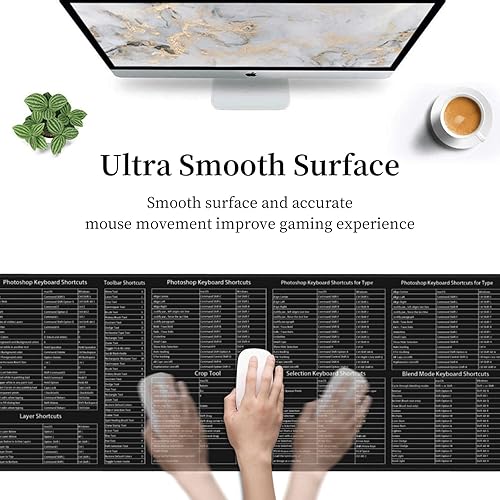 Vista 11 de Computadora Office Power Point Excel Word Outlook Command Prompt Atajos Teclas Atajos Teclado Gaming Mouse Pad Alfombrilla de Mousepad Alfombrilla