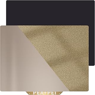 Premium 270x200mm/ 10.6x7.8inch Innovative Pea + PEI Sheet Material Smooth/Texture Spring Build Plate with Magnetic Base for Qidi X-Plus/i-Mates 3D Printer.