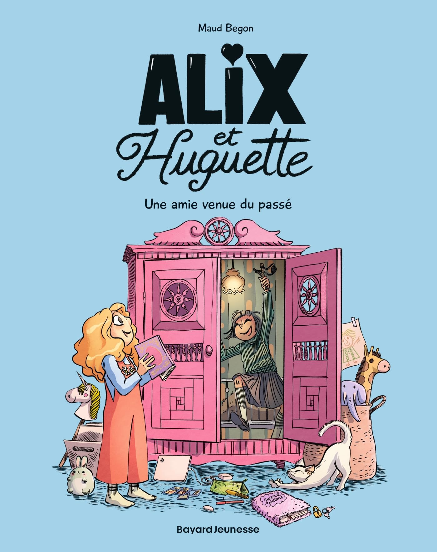Alix et Huguette, Tome 01 De l'autre côté de l'armoire - Maud Begon - Bd Kids - broché - Bande dessinée jeunesse
