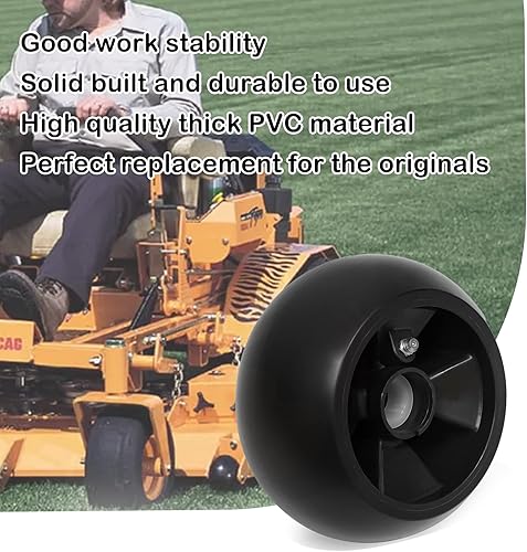 Miniatura 6 de Kit de ruedas de cubierta compatibles con John Deere de 48, 54, 60, 72 pulgadas, repuesto para cortacésped de cubierta de 48, 54, 60, 72 pulgadas,