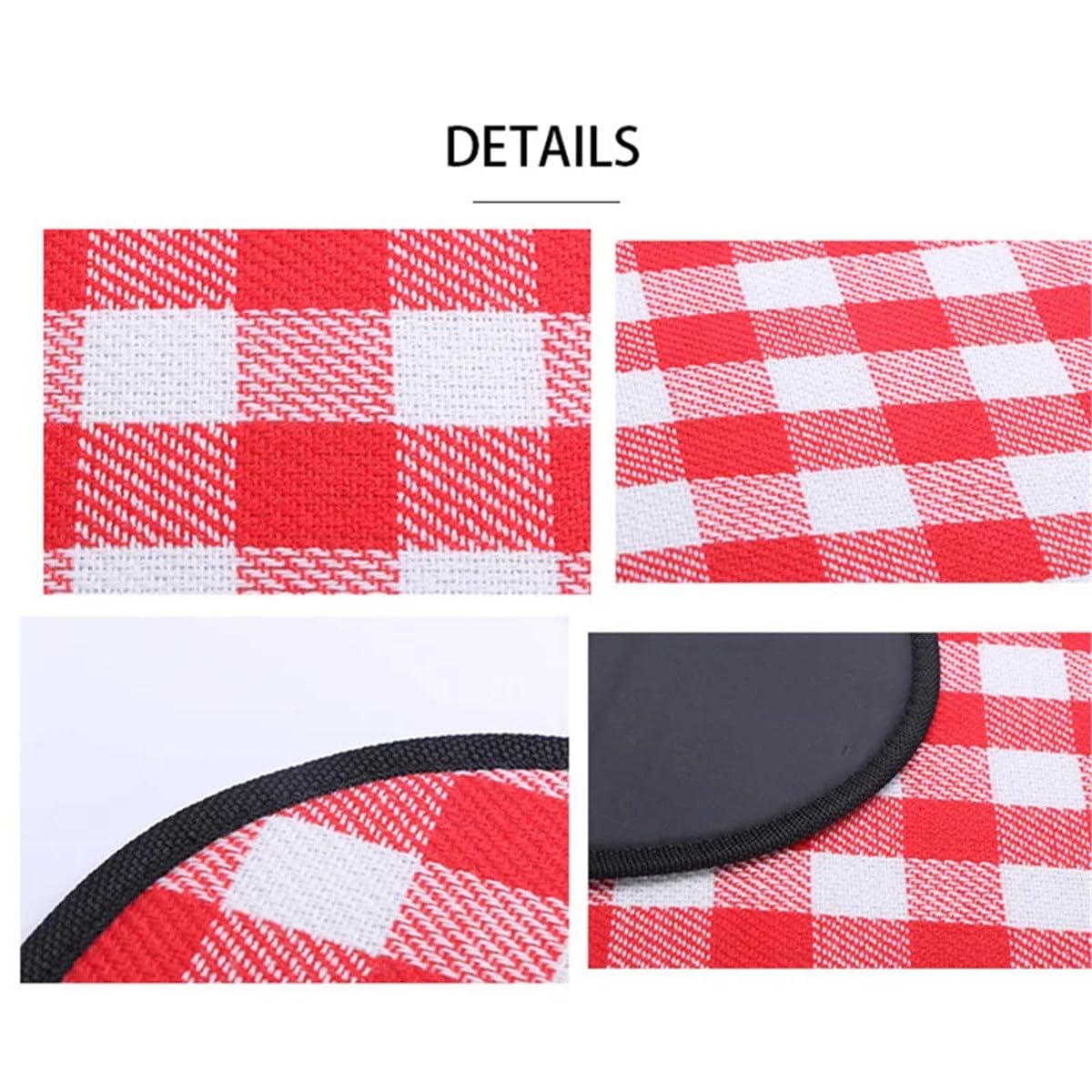 Tappetino da picnic impermeabile e telo da spiaggia da campeggio, rettangolare, a quadri colorati, tappetino per dormire e tappeto per soggiorno (giallo, 200 x 300 cm)