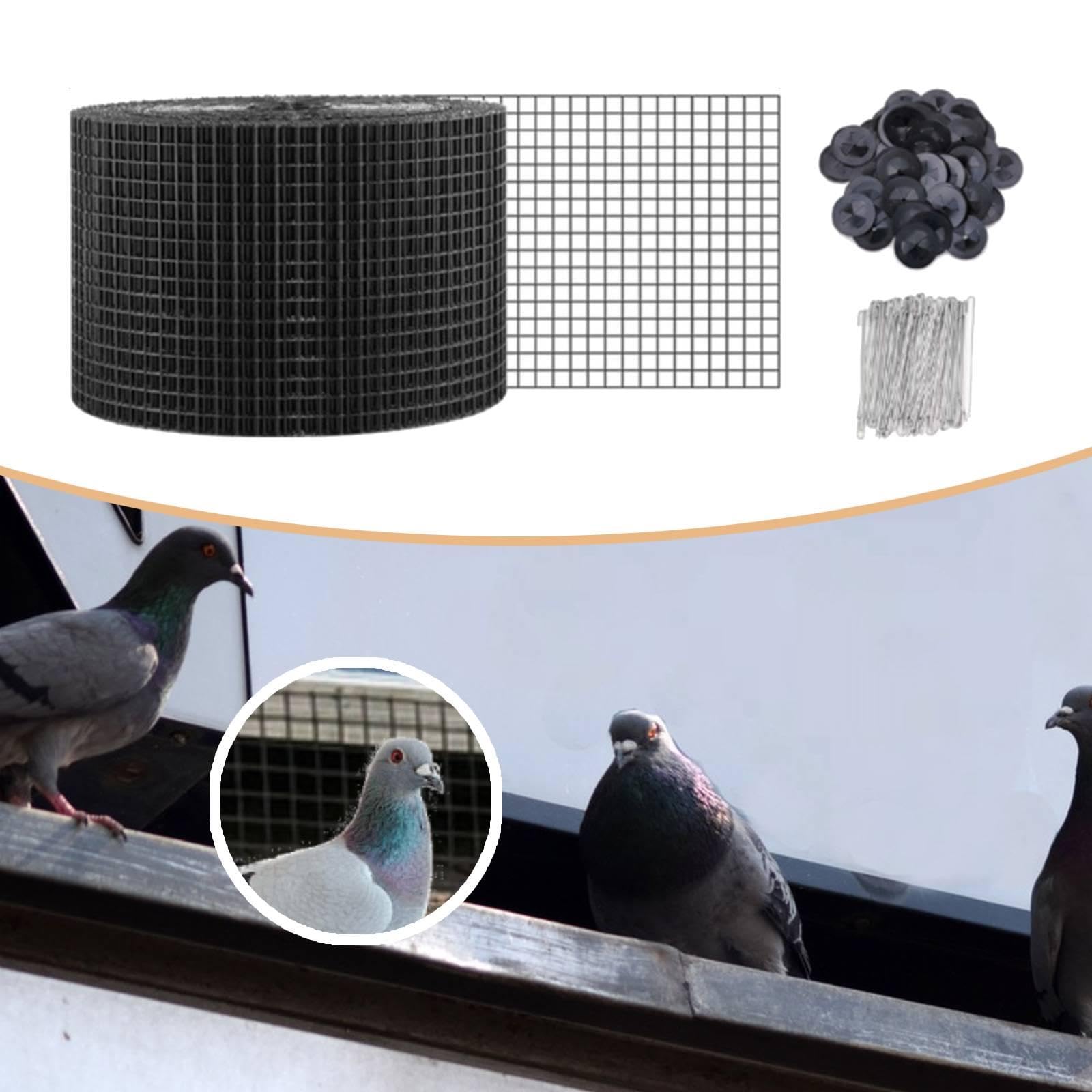 Filets de Protection Contre Les Oiseaux pour Panneaux Solaires, Filets de Protection pour Garde-Corps et Câbles de Toiture