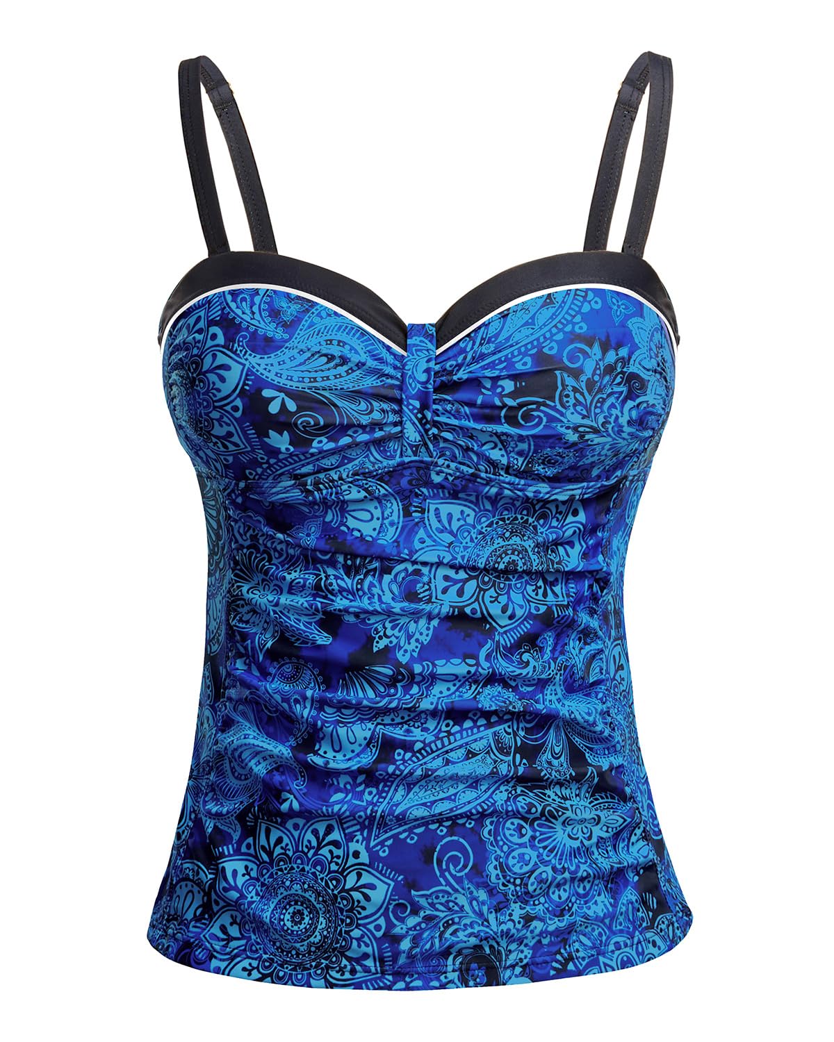 Talisea Women's Underwire Tummy Control Swimsuit Top with Push Up - No Bottom Included