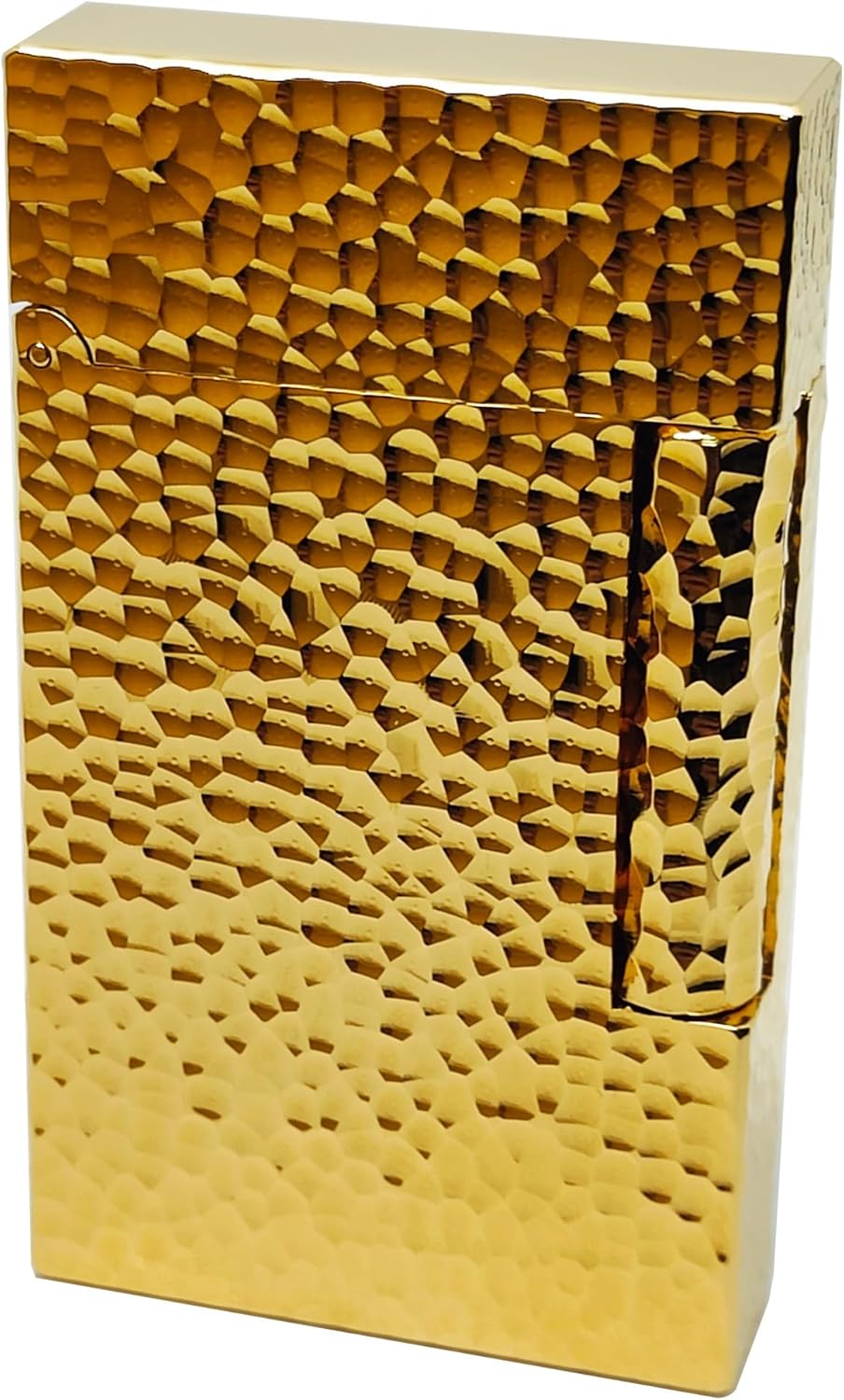 開閉音あり デュポン ガスライター ゴールド 金色 ヘアライン ライン2