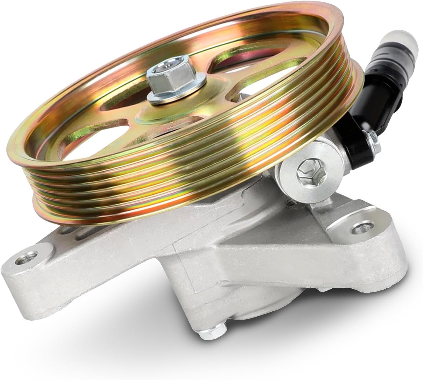 SMMS 21-5442 Power Steering Pump with Pulley for Honda Pilot Odyssey for Acura MDX 2005-2013, 3.5L 3.7L, Assist Pump Assembly Replaces OE 56110RGL305, 56110RGLA01