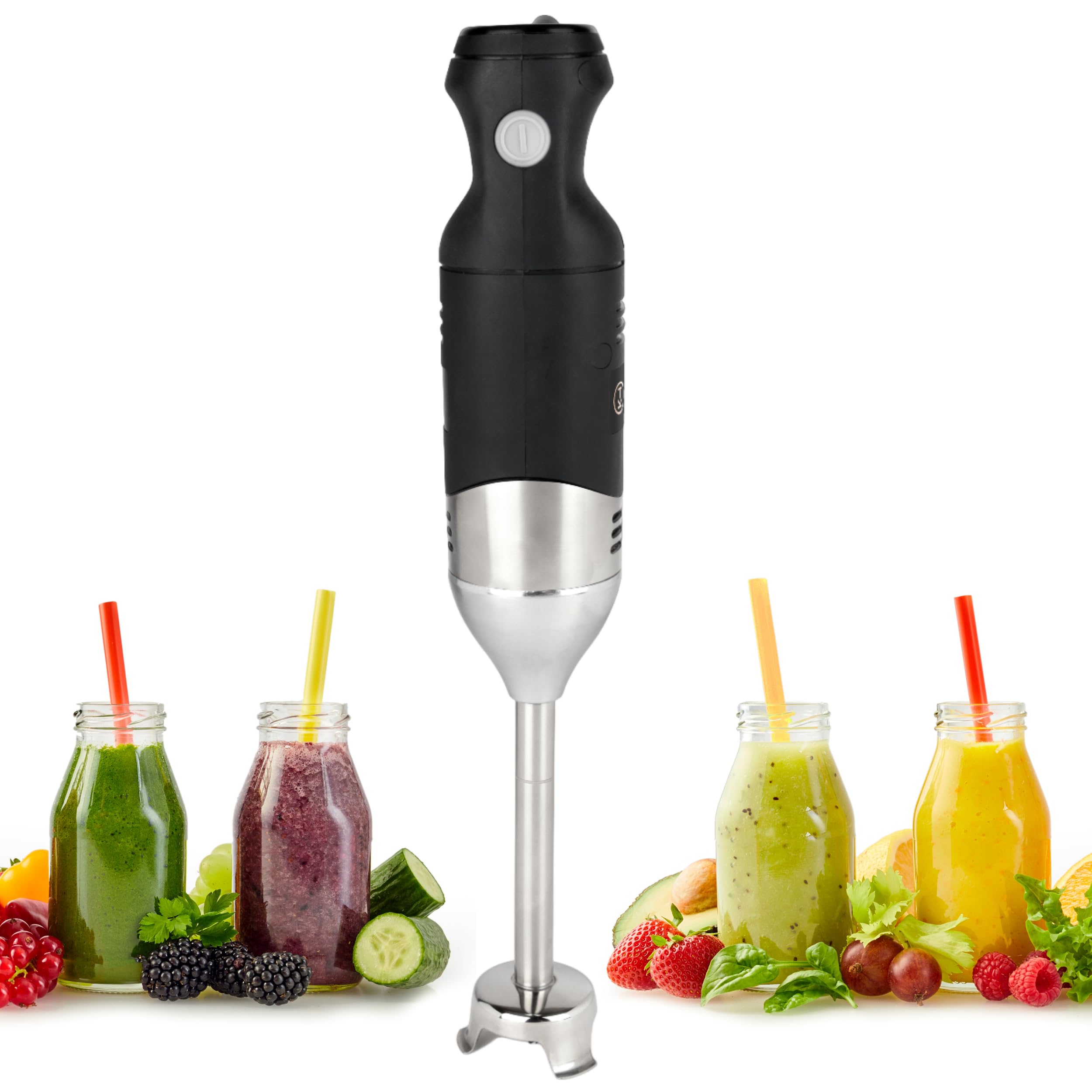 Licuadora De Inmersion Kitchenaid / Dos Velocidades / Roja