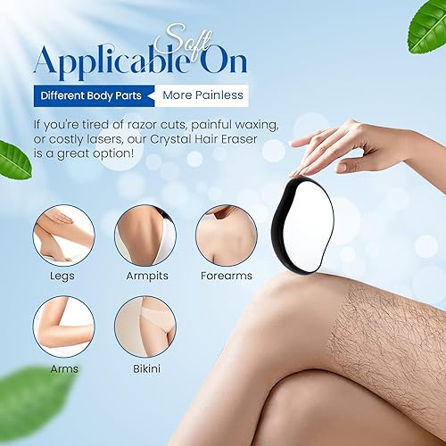 Miniatura 5 de Wanoma Removedor de pelo de cristal (negro)