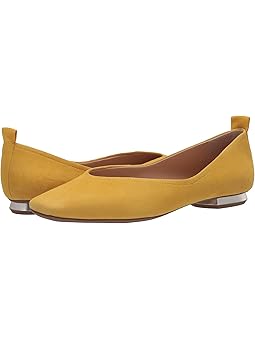 franco sarto yellow shoes