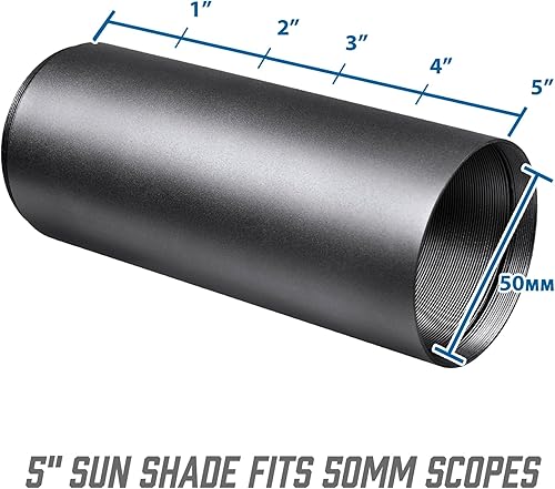 Miniatura 3 de Barska Varmint Series Rifle Scope Sunshade  Anti-Glare Scope Extension for Clearer Targeting & Lens Protection  Fits Only Barska Varmint Optics