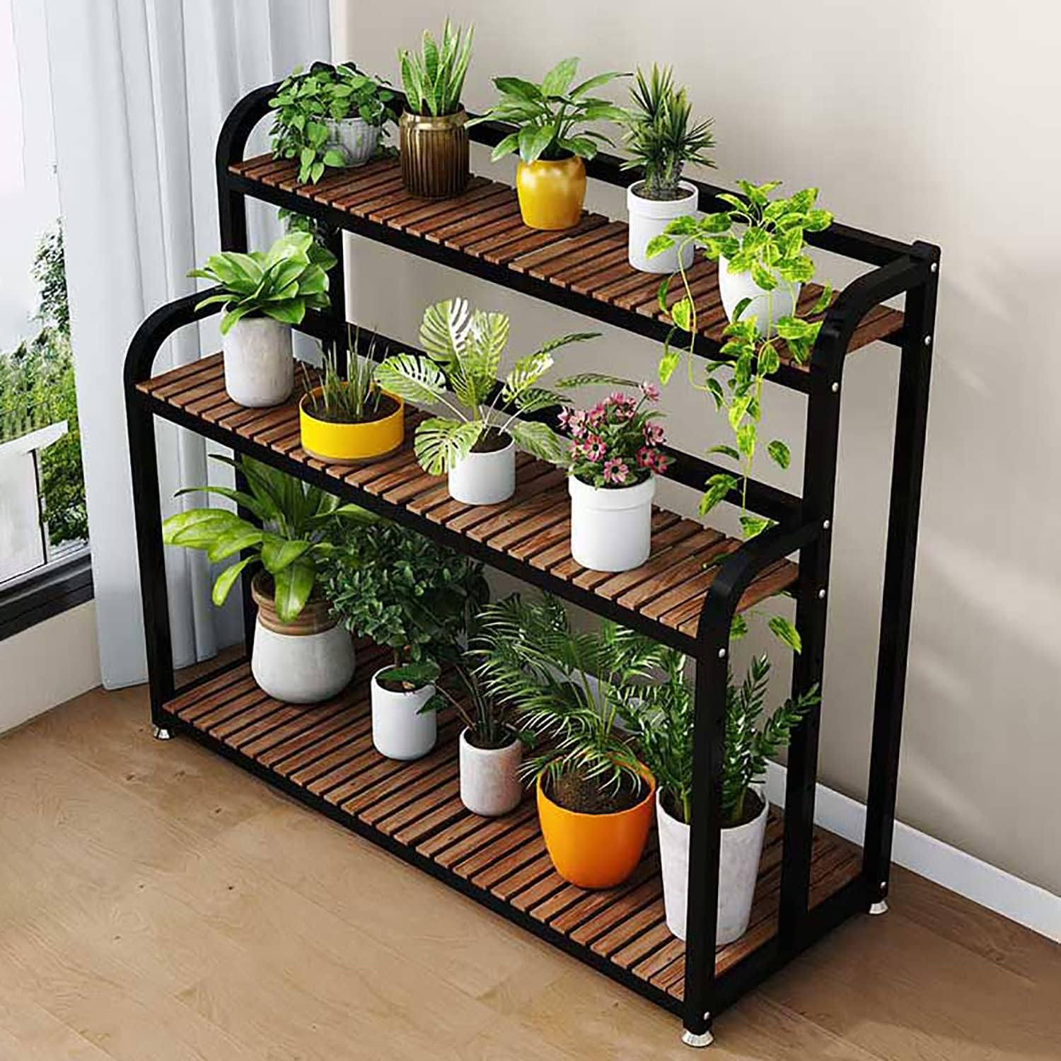 低価格 Polycityフラワースタンド プランタースタンド ガーデニング 棚屋外室内花台 ガーデンラック 観葉植物 台 植木鉢台 キャスター付き 炭素鋼ラック Igapora Ba Gov Br 低価格 Polycityフラワースタンド プランタースタンド ガーデニング 棚屋外室内花台 ガーデンラック 観葉植物 台 植木鉢台 キャスター付き 炭素鋼ラック Igapora Ba Gov Br