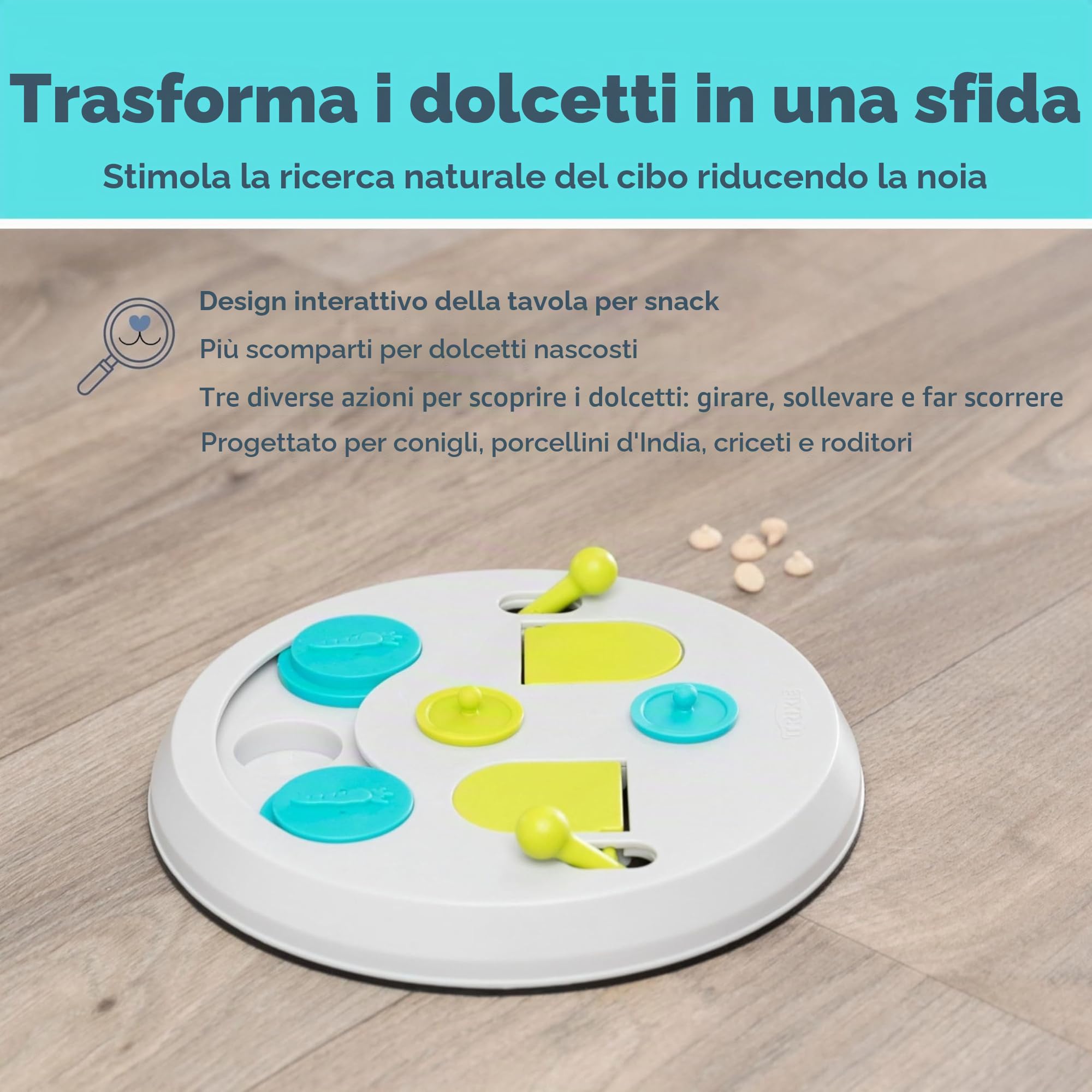 Trixie Flip Board, Plastica, 23 cm, 0,453 kg