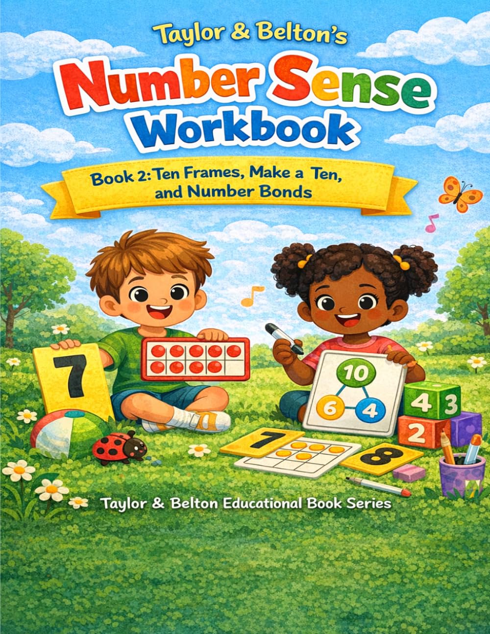Taylor & Belton Number Sense WorkBook Book 2: Ten Frames, Make a Ten, and Number Bonds: Book 2: Ten Frames, Make a Ten, and Number Bonds