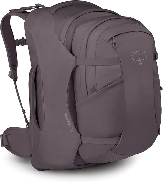Osprey Fairview 40L Women's Travel Backpack, Graphite Purple