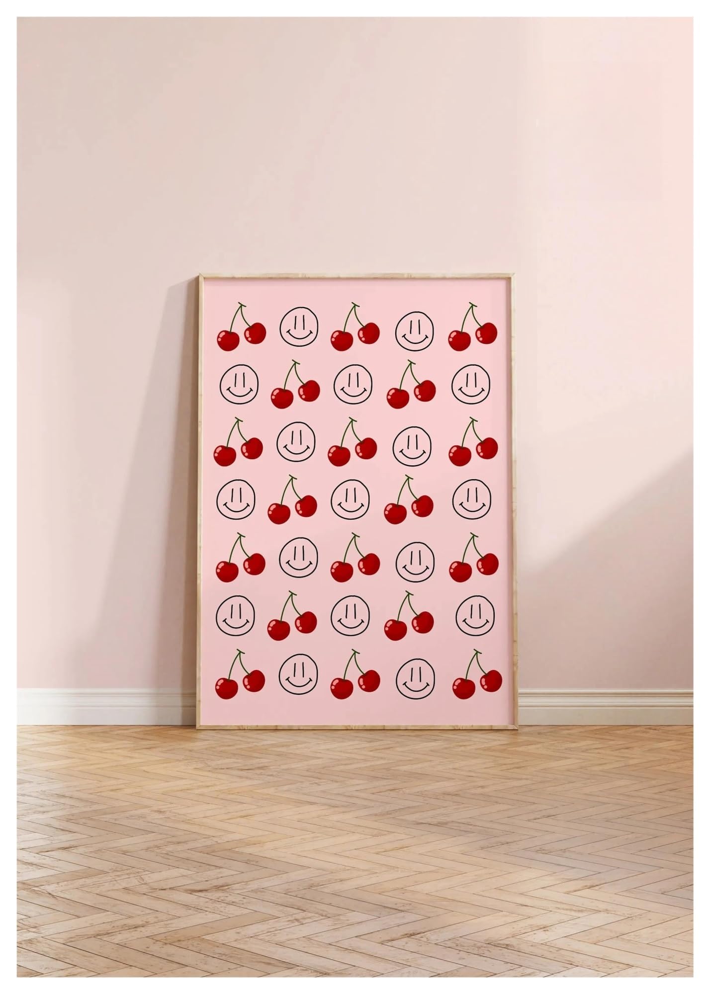 Peinture sur toile mignon sourire ballon chiot pour un intérieur joyeux