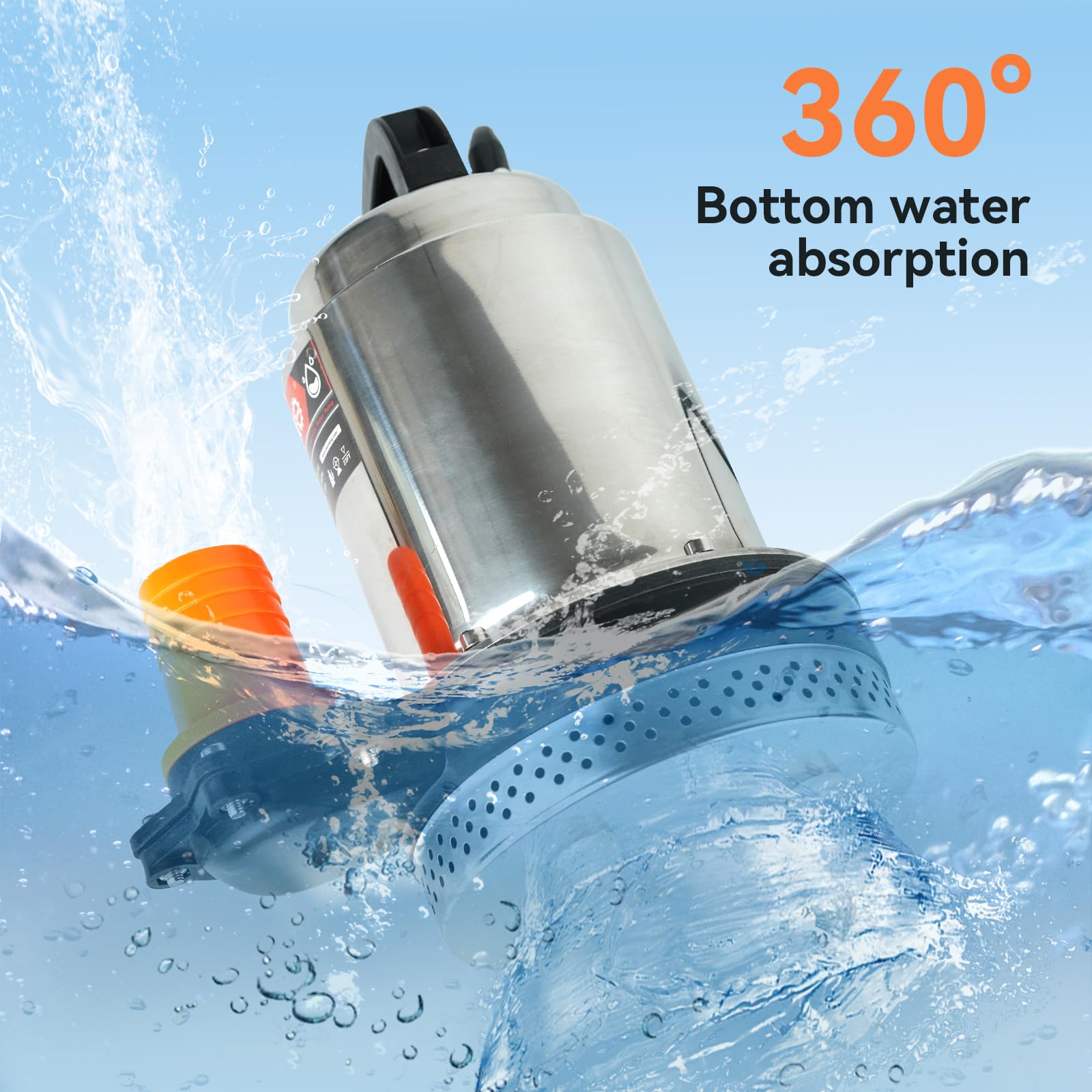 BACOENG 水中ポンプ DC 12V 20GPM BACOENG 12V DC Farm & Ranch Solar Water Pump Submersible Well Pump