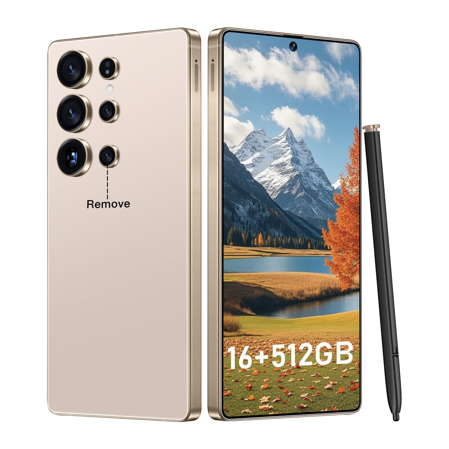 I25 Ultra: Powerhouse 16GB/512GB, 2-Day 7000mAh Battery, Huge 6.99" Android 14 Phone w/Bu…