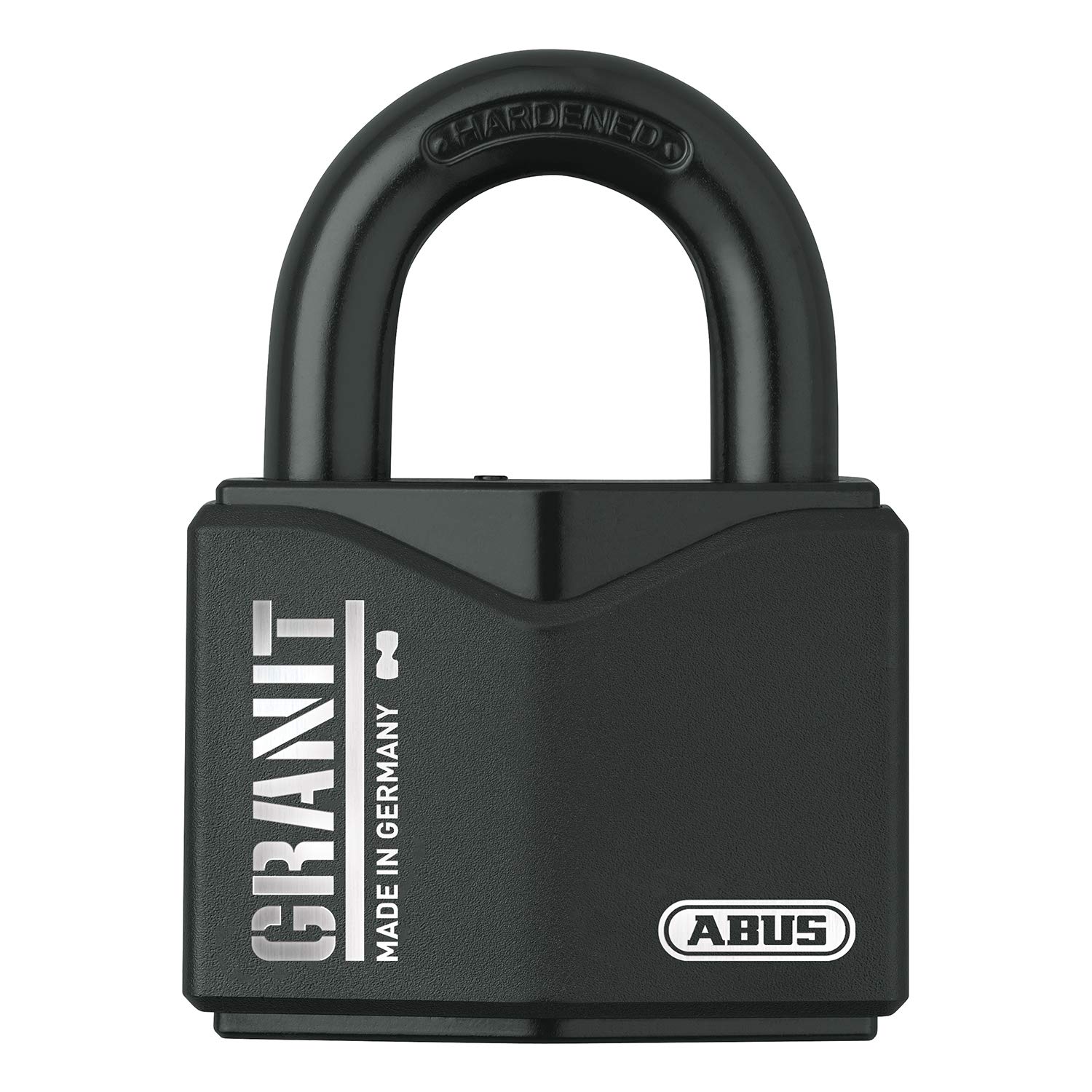 ABUS Candado Granit 37/55#SZP para uso en exteriores - con tarjeta de seguridad - de acero especial endurecido - con cilindro de disco Plus - nivel de seguridad 10