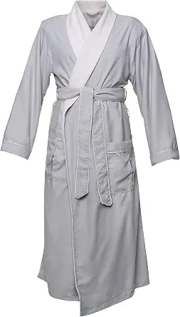 Chadsworth & Haig Microfiber Plush Bath Robe with Minx Lining