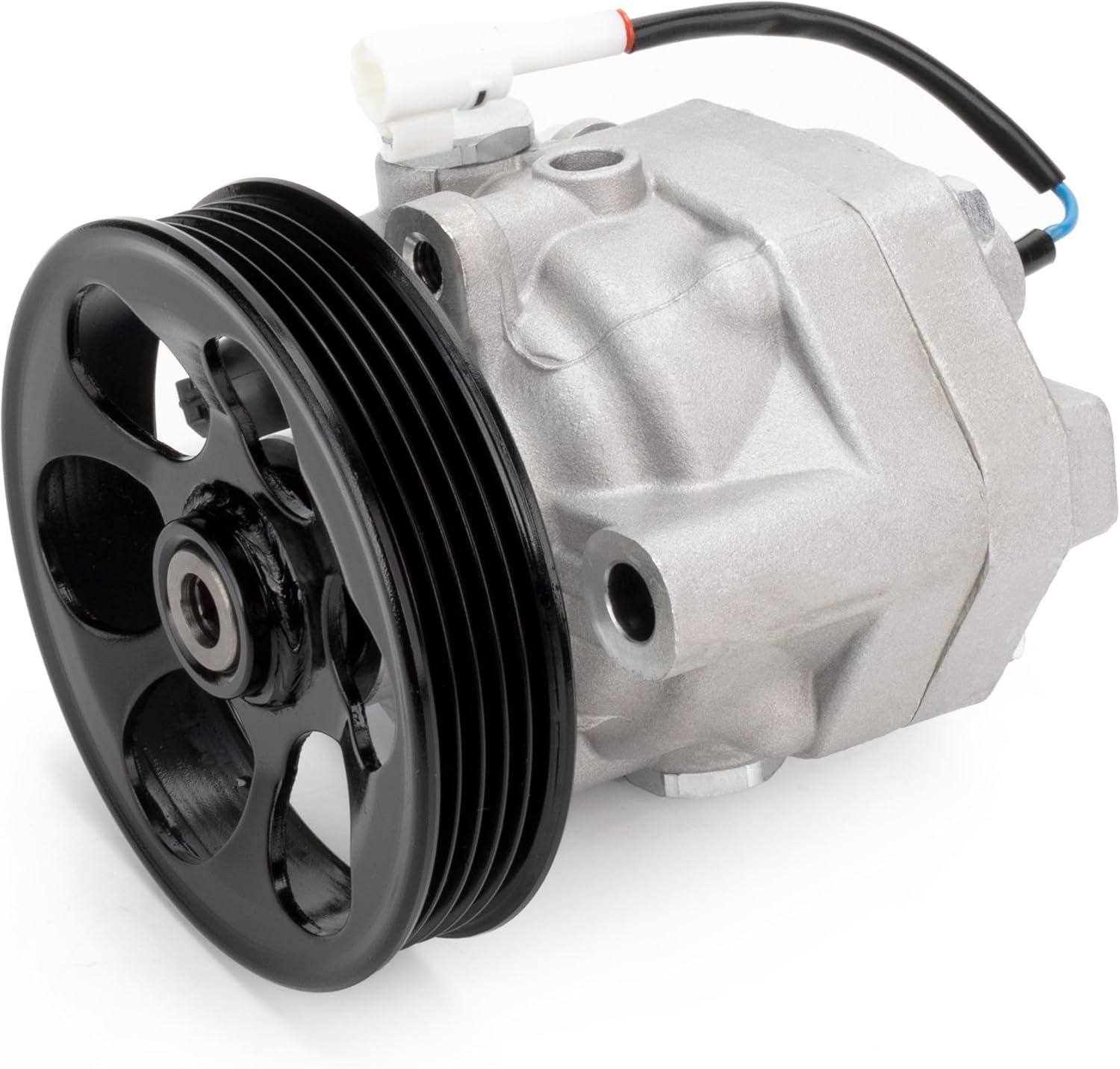 Power Steering Pump, with Pulley, Compatible with Forester 2009-2010, Impreza 2008-2012, 2.0L 2.5L, Naturally Aspirated, Assist Pump, Replace # 34430FG011, 21-331