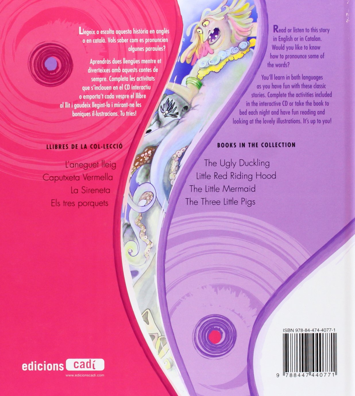 La Sireneta / The Little Mermaid: Col.lecció Contes de Sempre Bilingües amb CD Iteractiu. Classic Bilingual Stories collection with interactive CD