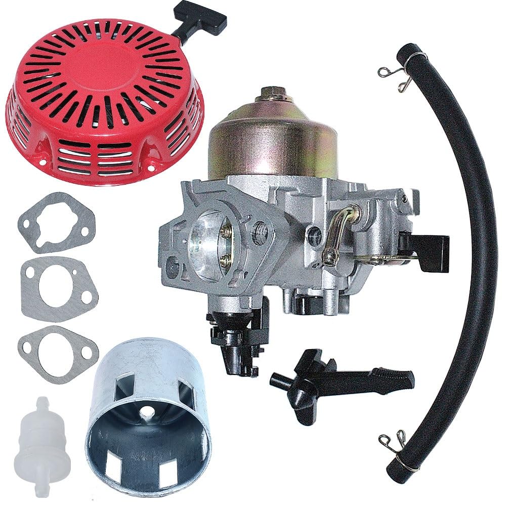 Junta De Carburador Arranque Retroceso para GX390 13HP para GX 390 Línea Filtro Combustible Motor Cortacésped Moto Carburador