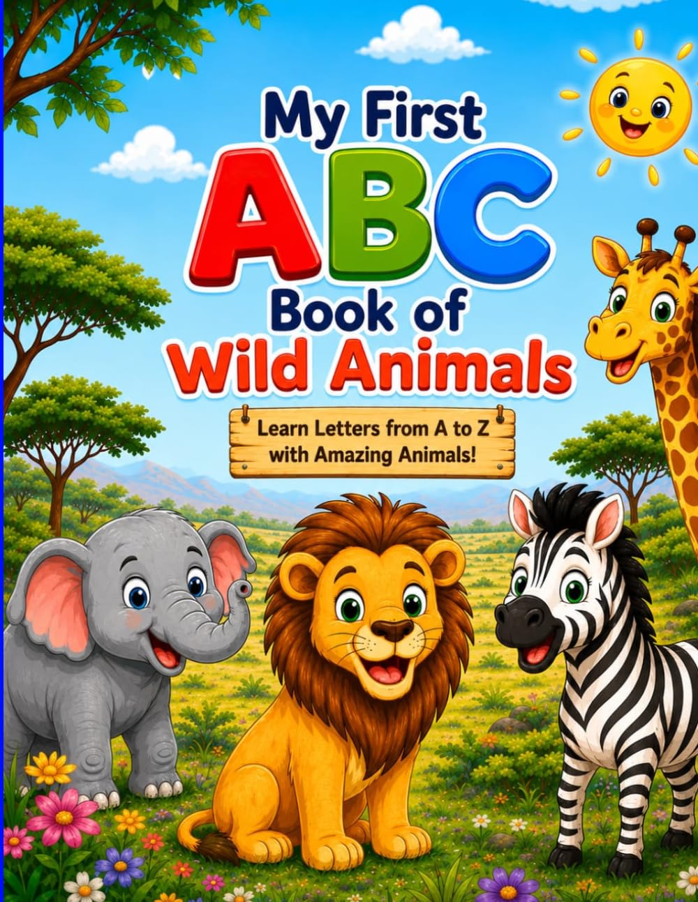 My First ABC Book Of Wild Animals