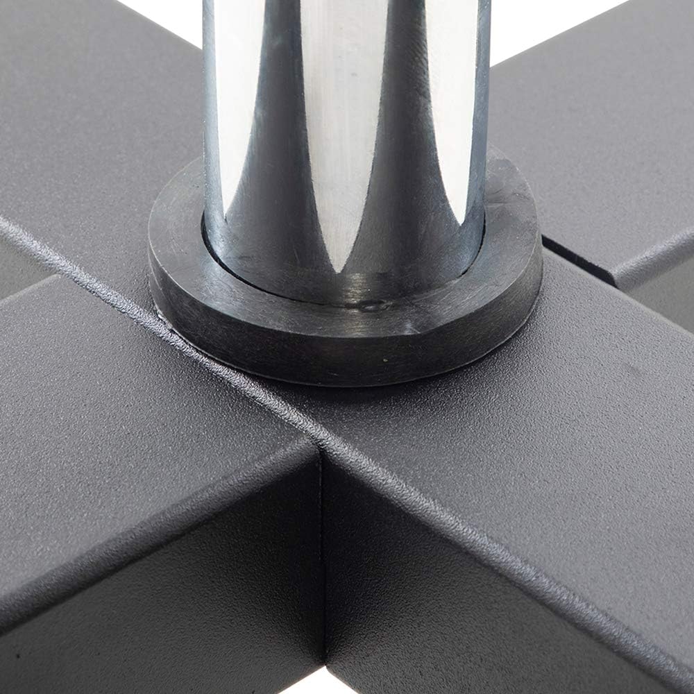 Power Systems Vertical Bumper Plate Storage - Portable and Space Saving - Locking Casters